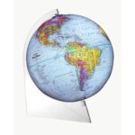 Plastic / Acrylic Tabletop Globe - Chic Decora