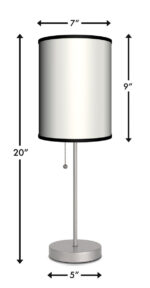 Alberty Metal Table Lamp - Chic Decora