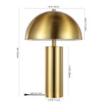 Marlasia Metal Table Lamp - Chic Decora