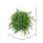 8” Faux Ivy Plant - Chic Decora