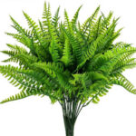 24” Faux Foliage Plant in Wood Planter - Chic Decora