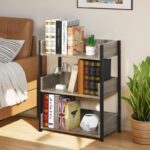 Chrystin 30″ H x 23″ W Iron Etagere Bookcase - Chic Decora