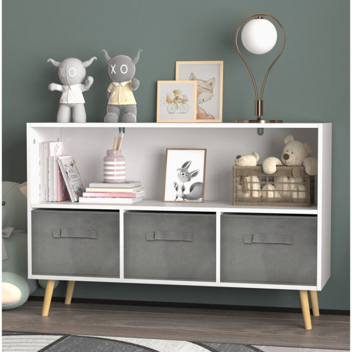 23.57″ H X 35.38″ W Standard Bookcase - Chic Decora