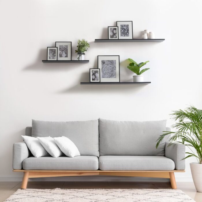 2 Piece Wall Shelf Set - Chic Decora