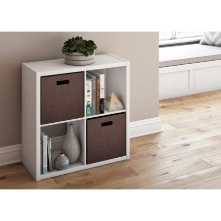 30″ H x 30″ W Cube Bookcase - Chic Decora