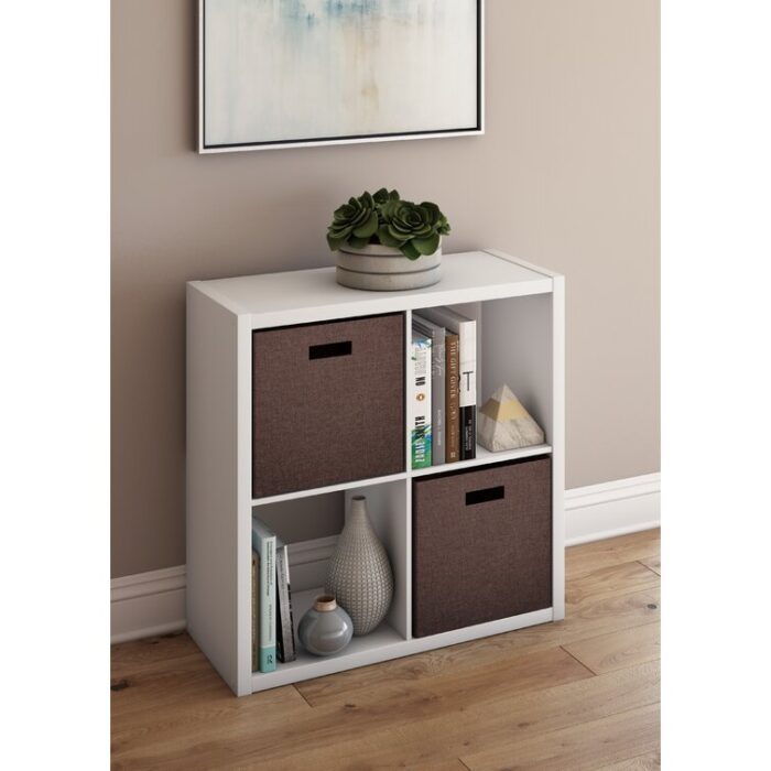 30″ H x 30″ W Cube Bookcase - Chic Decora