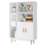 46.85″ H x 31.49″ W Bookcase - Chic Decora