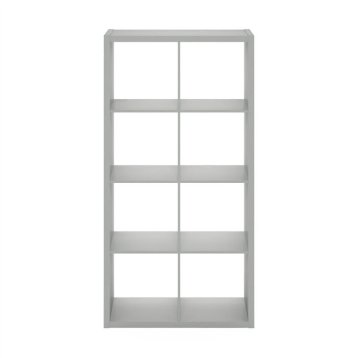 57.91” H X 30” W 8-Cube Bookcase - Chic Decora