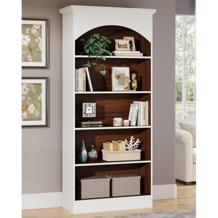 70.9” Tall Bookcase - Chic Decora