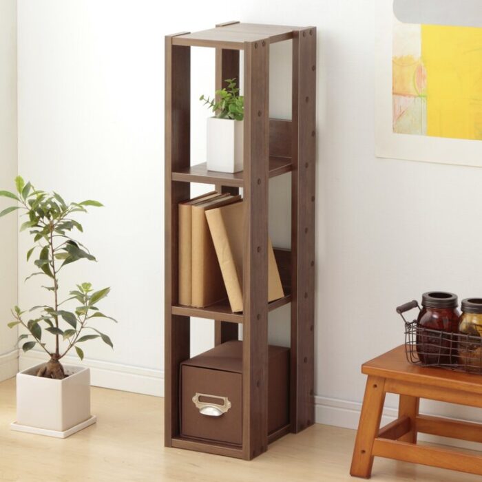 Aadarsh Etagere Bookcase - Chic Decora