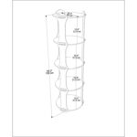 Abdirahin Bookcase - Chic Decora