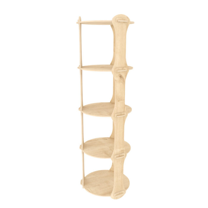 Abdirahin Bookcase - Chic Decora