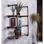 Abidur Floating Bookcase - Chic Decora