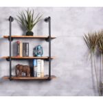 Abidur Floating Bookcase - Chic Decora