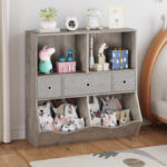 Abinaash Bookcase - Chic Decora