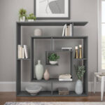 Genavie Geometric Bookcase - Chic Decora