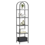 Arzola Etagere Bookcase - Chic Decora