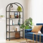 Adrianne 72.2” H x 32.7” W Etagere Bookcase - Chic Decora