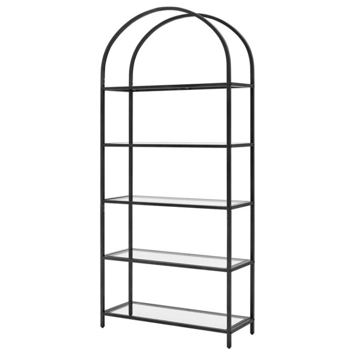 Adrianne 72.2” H x 32.7” W Etagere Bookcase - Chic Decora