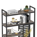 Ahyanna Etagere Bookcase - Chic Decora