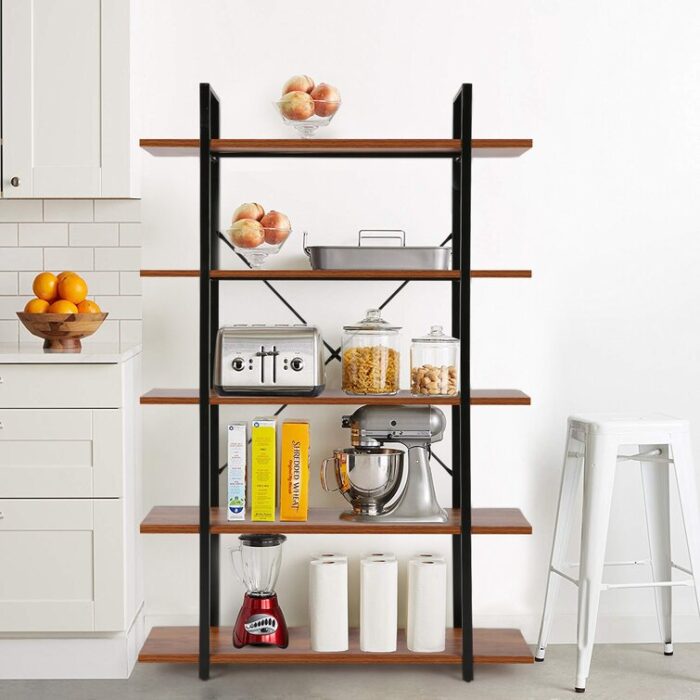 Aidann Etagere Bookcase - Chic Decora