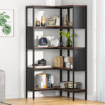 Aidrian Corner Bookcase - Chic Decora