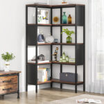 Aidrian Corner Bookcase - Chic Decora