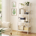 Ailyah Ladder Bookcase - Chic Decora