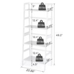 Ailyah Ladder Bookcase - Chic Decora