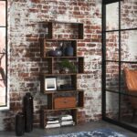 Albin Geometric Bookcase - Chic Decora