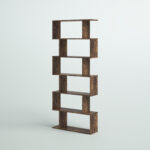 Albin Geometric Bookcase - Chic Decora