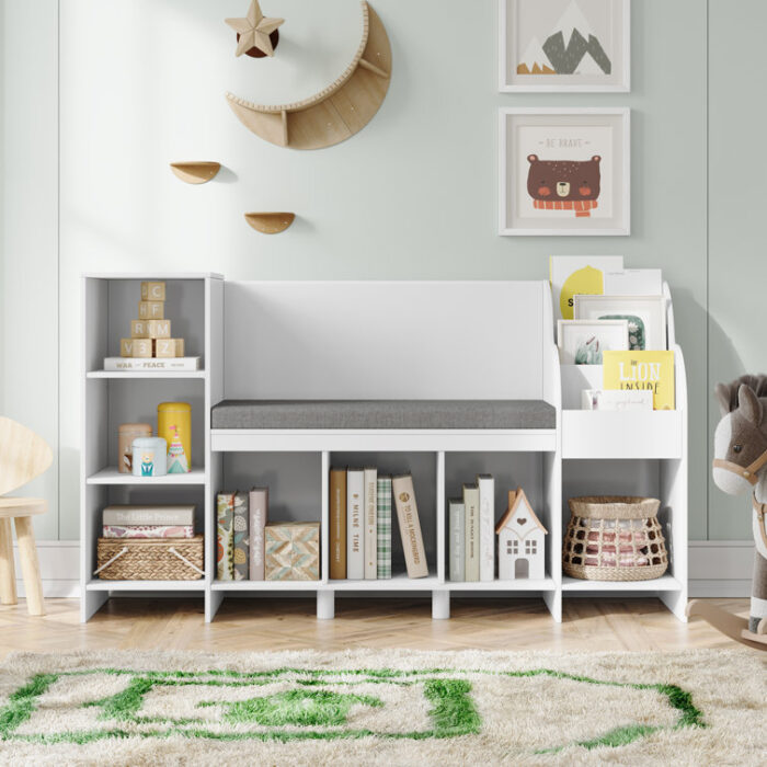 Aleedis Bookcase - Chic Decora