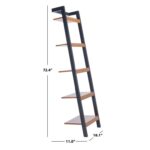 Alexzander Ladder Bookcase - Chic Decora