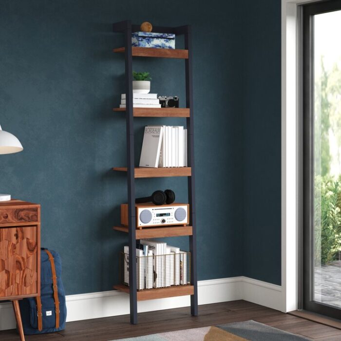 Alexzander Ladder Bookcase - Chic Decora