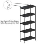 Alkesh Etagere Bookcase - Chic Decora