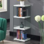 Allegonda Glass Standard Bookcase - Chic Decora