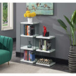 Allegonda Glass Standard Bookcase - Chic Decora