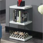 Allegonda Glass Standard Bookcase - Chic Decora