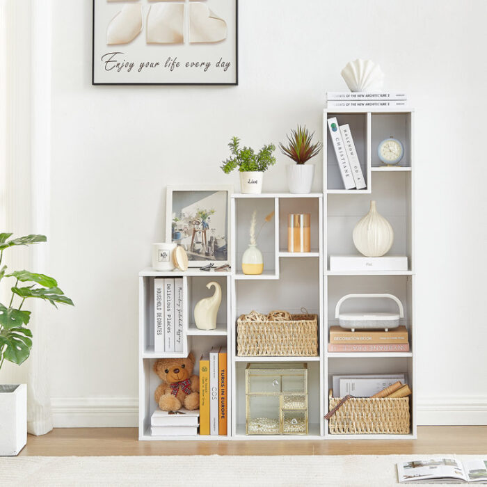 Altamonte Step Bookcase - Chic Decora