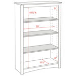 Alyrah Bookcase - Chic Decora