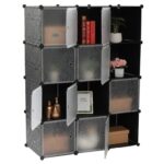 Alysta Shelving Unit Storage Bookcase - Chic Decora