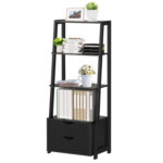 Amalda Ladder Storage Bookcase - Chic Decora