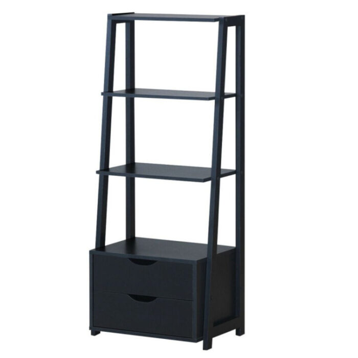 Amalda Ladder Storage Bookcase - Chic Decora