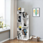 Amiel Geometric Bookcase - Chic Decora