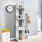 Amiel Geometric Bookcase - Chic Decora