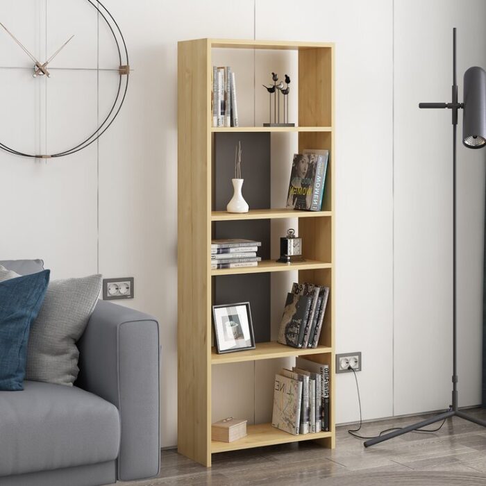 Amunra Bookcase - Chic Decora