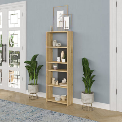 Amunra Bookcase - Chic Decora