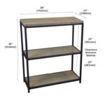 Anayanci Etagere Bookcase - Chic Decora