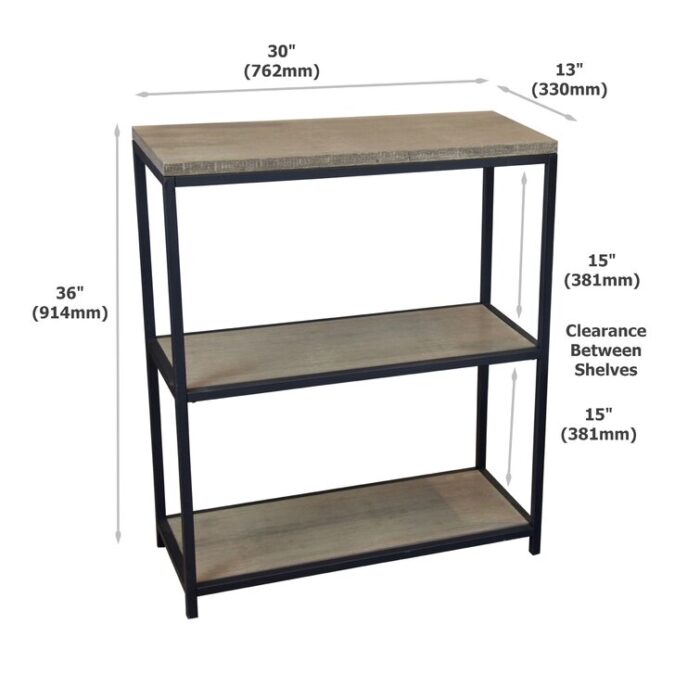 Anayanci Etagere Bookcase - Chic Decora