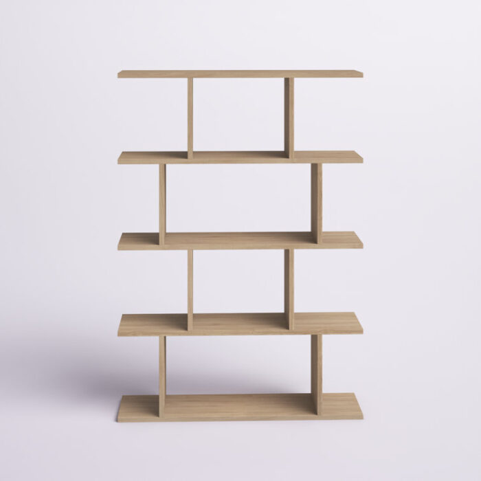 Andella Geometric Bookcase - Chic Decora